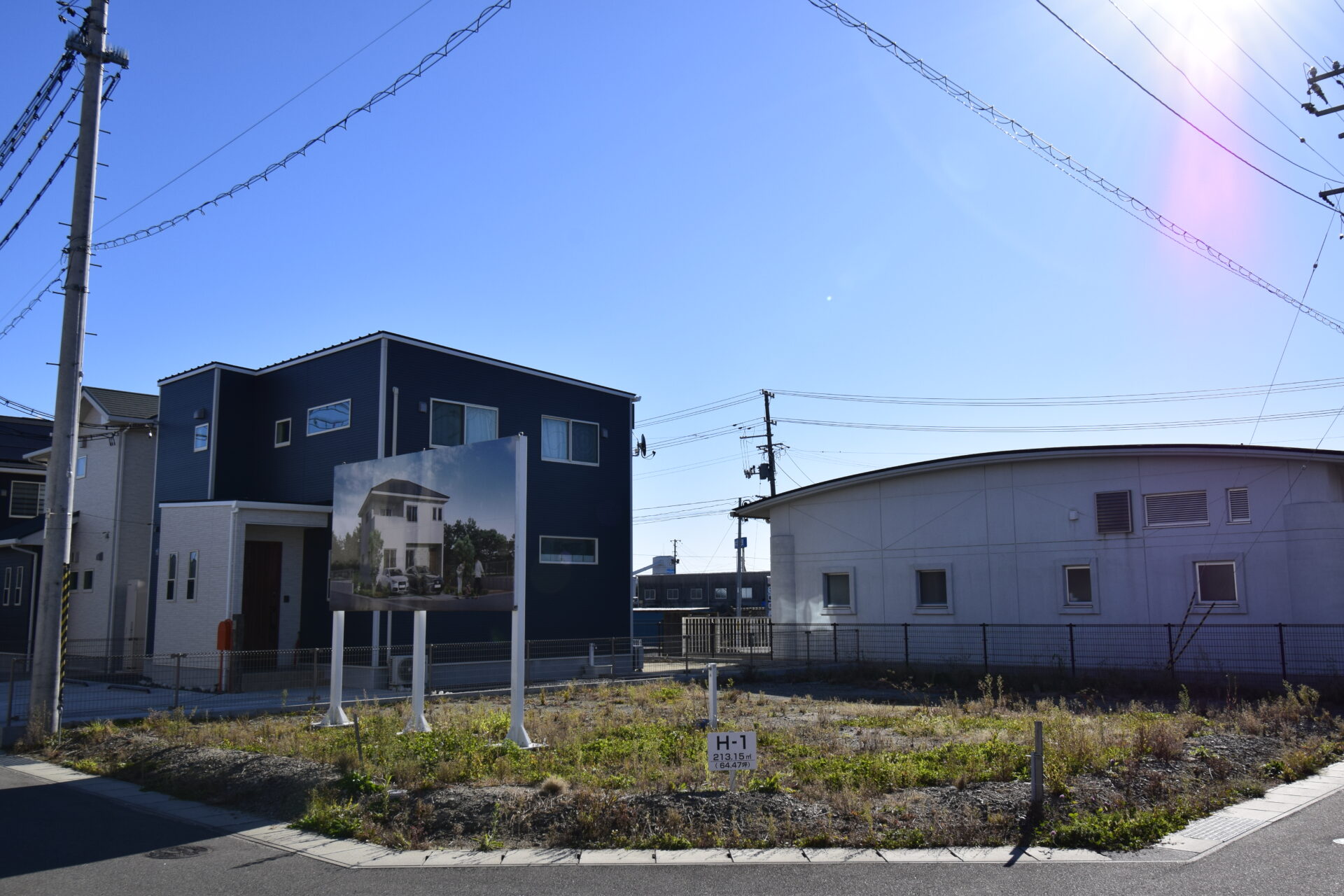 平泉崎ニュータウン分譲地｜H-1